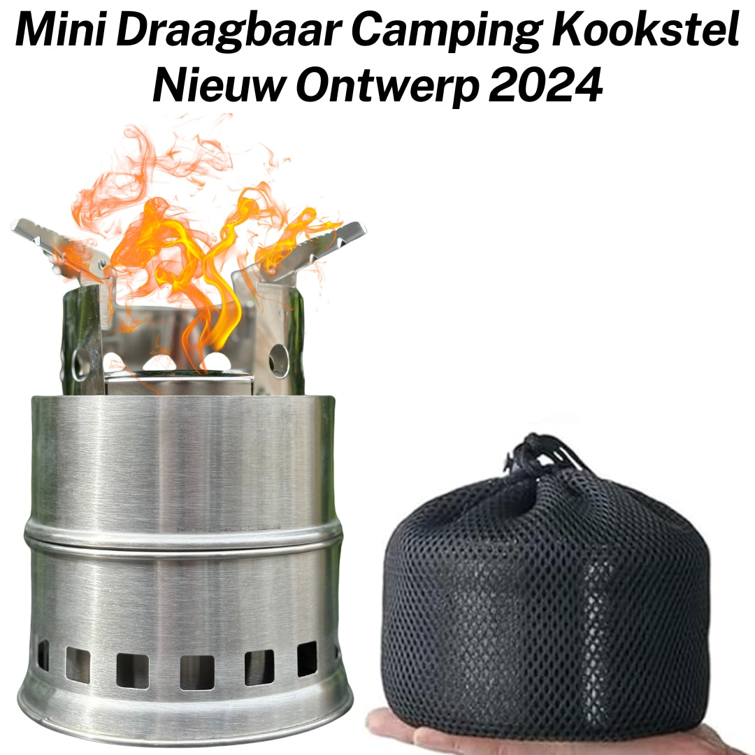 Rookloze Mini Kampeer Fornuis