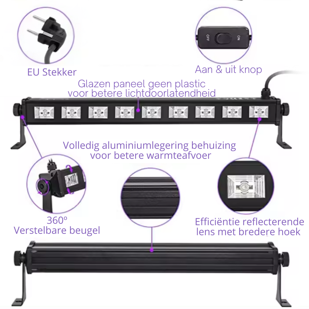 GlowPro - UV & Blacklight Bar